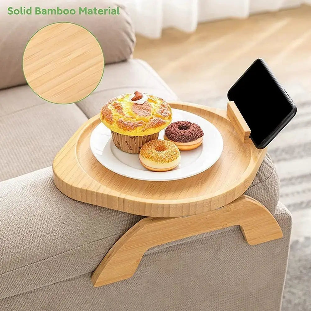 Snack & Swipe™ Sofa Arm Tray