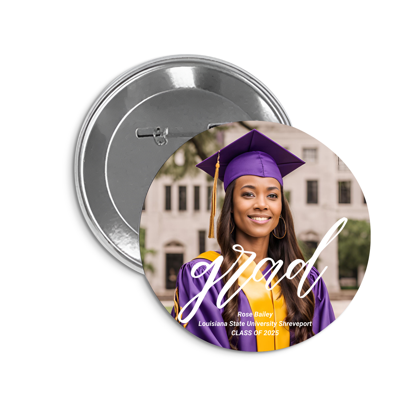 Proud Graduate Moments Button