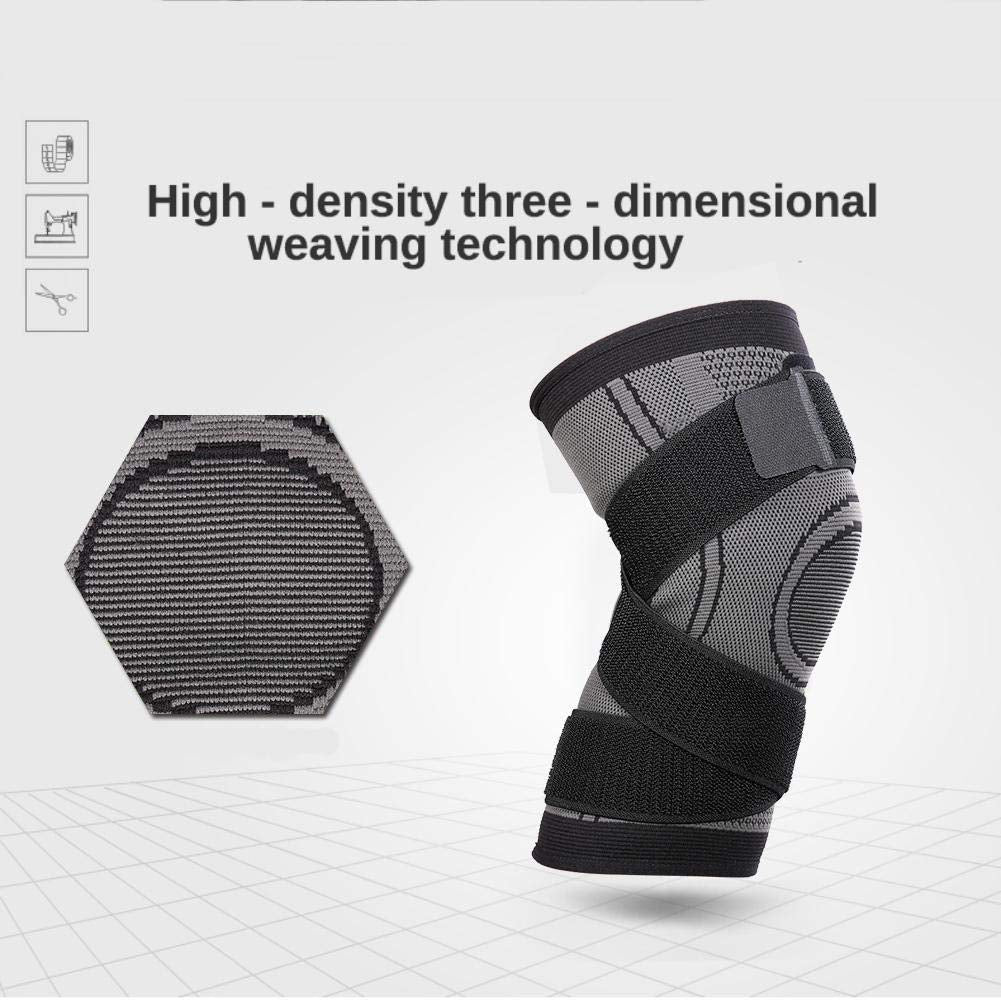 Knee Braces for Knee Pain, 1 Pack Knee Compression Sleeve, Knee Support for Sports Workout Weightlifting Basketball, Knee Sleeve for Joint Pain and Arthritis Relief