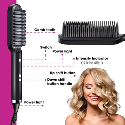 SleekMate™ Hair Straightener Comb