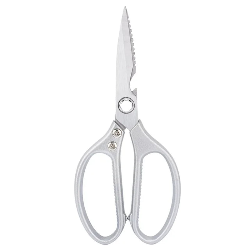 Kitchen Scissors Multifunctional Stainless Steel Food Scissors Chicken Bone Meat Fishing Crab Greens Cutting Trimming Scissors