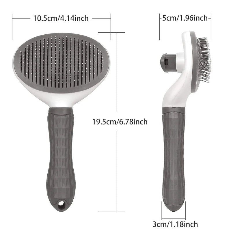 Pet Dog Brush Cat Comb Self Cleaning Pet Hair Remover Brush for Dogs Cats Grooming Tools Pets Dematting Comb Dogs Accessories