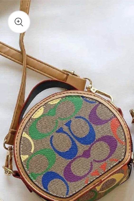 Petite Circle Charm Purse