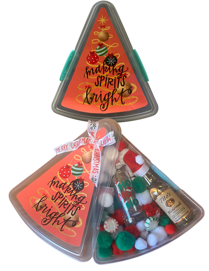 Holiday Decorative Case with Festive Cover (Personalization Available)