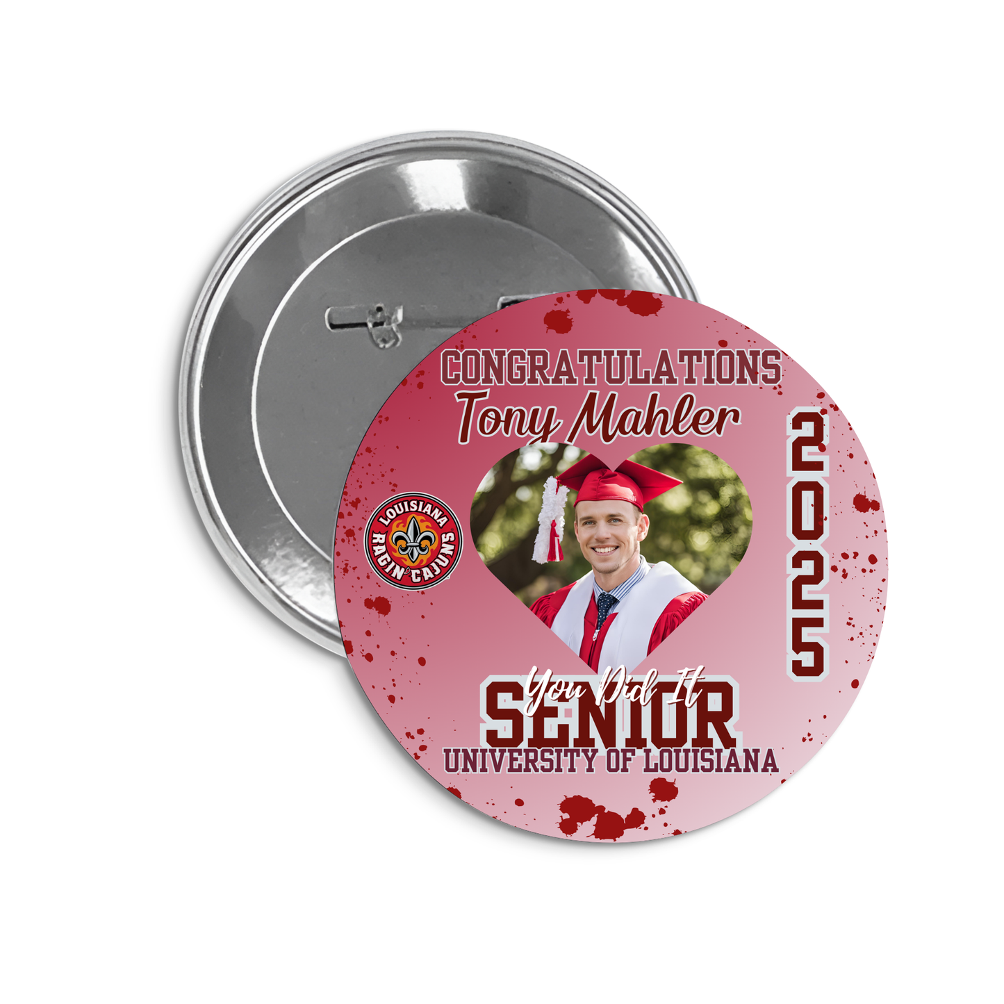 Proud Graduate Moments Button