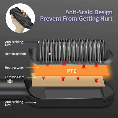 SleekMate™ Hair Straightener Comb