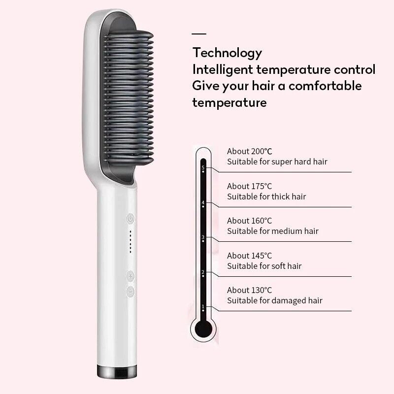 SleekMate™ Hair Straightener Comb
