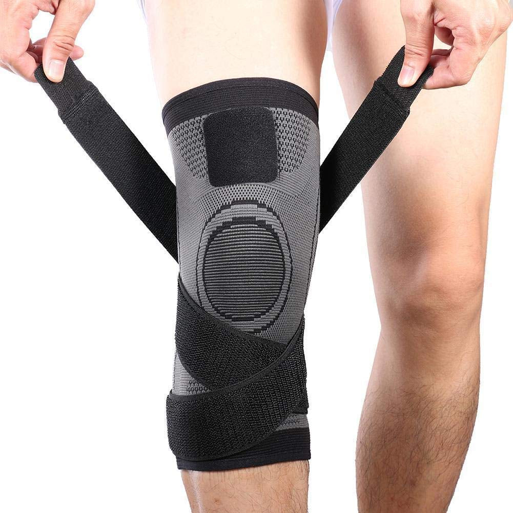 Knee Braces for Knee Pain, 1 Pack Knee Compression Sleeve, Knee Support for Sports Workout Weightlifting Basketball, Knee Sleeve for Joint Pain and Arthritis Relief