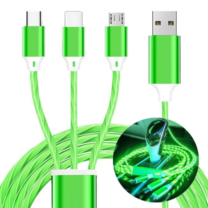 GlowCharge Multi-Color LED Cable